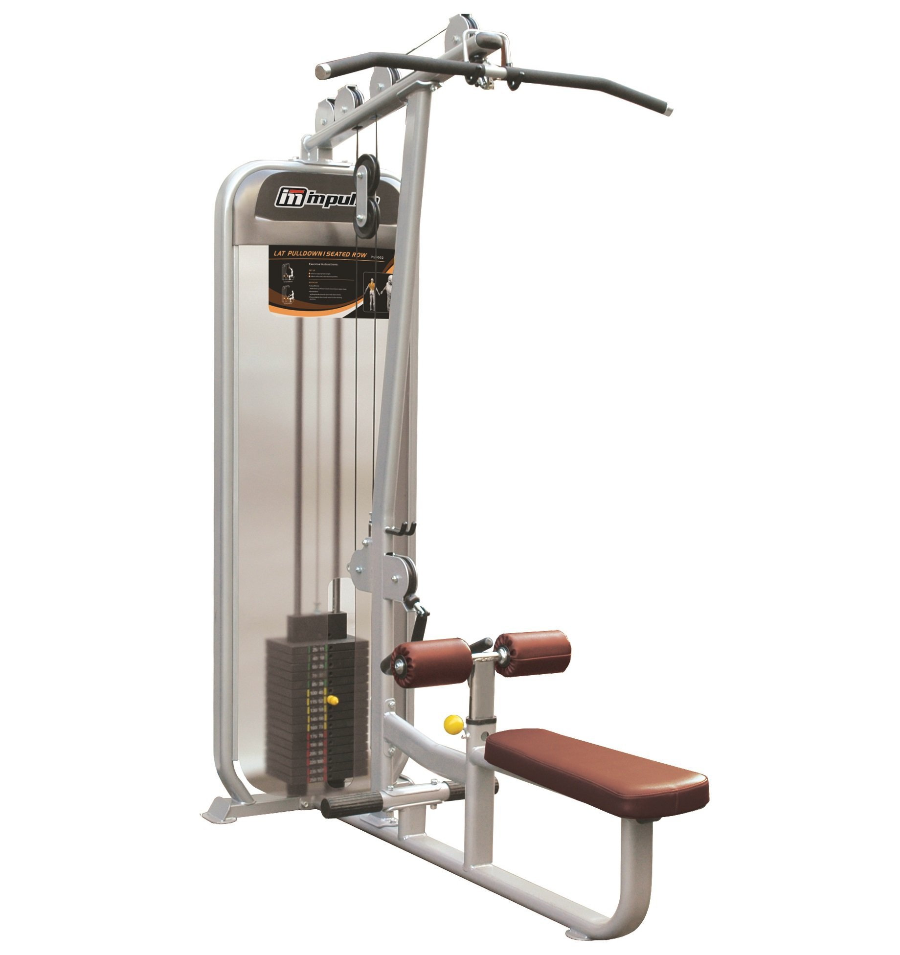 Lat Pulldown/Seated Row PL9002 - English - Impulse Fitness